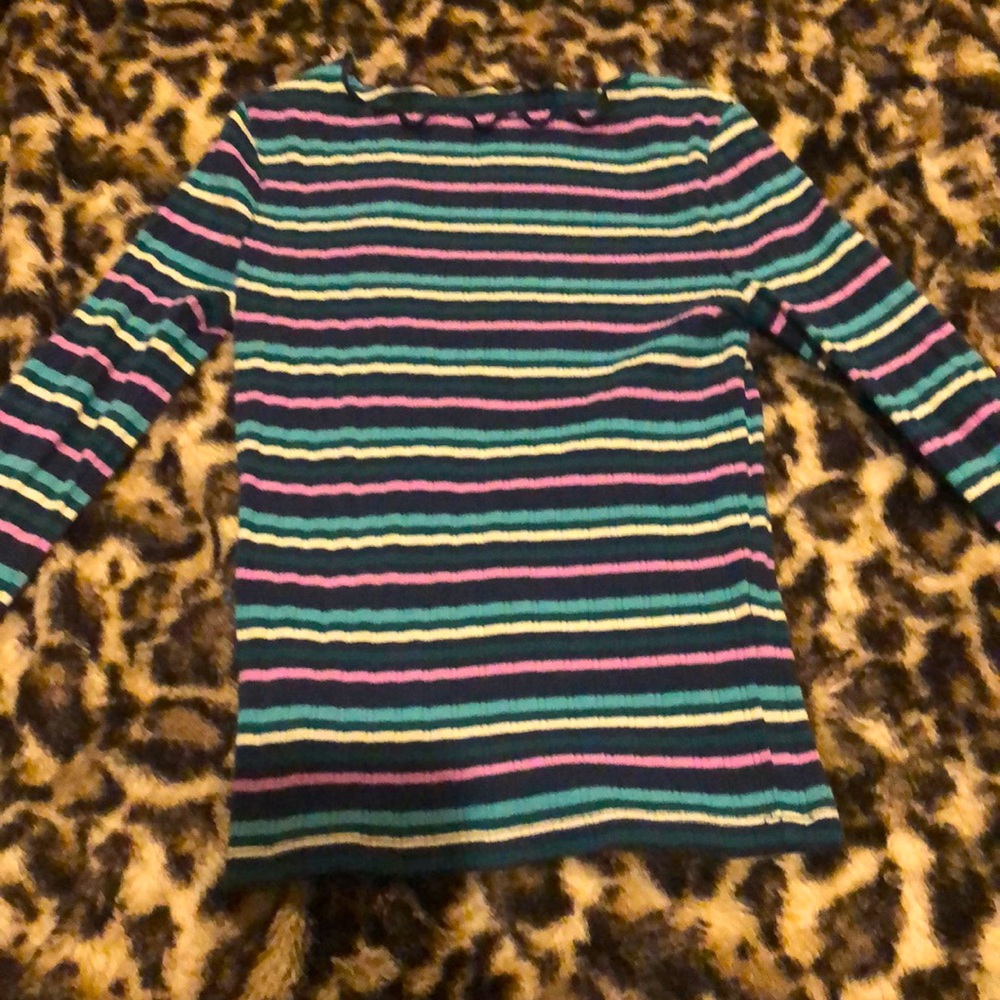 Striped Long Sleeved Top